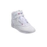 Women's Freestyle Hi High Top Sneaker by Reebok in White (Size 10 M)