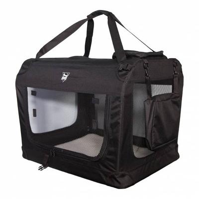 SPOCADO "Palace" Transporttasche für Tiere 92 x 64 x 64 cm schwarz