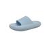 Women's Squisheez Slide Slip On Sandal by Frogg Toggs in Baby Blue (Size 7 M)