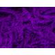 "Minerva Core Range Short Pile Faux Fur Fabric - Purple Plain Pattern - Width 150cm / 60\" - per metre"