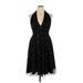 Adrianna Papell Casual Dress: Black Stars Dresses - New - Women's Size 14