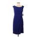 Calvin Klein Casual Dress - Sheath: Blue Dresses - New - Women's Size 6