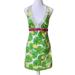 Lilly Pulitzer Dresses | Lillypulitzer Green And White Halter Dress. Cocoa Lilly Pad Hip Hop Hooray Sz 0 | Color: Green/White | Size: 0
