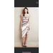 Anthropologie Dresses | Anthropologie Midi Dress New With Tags | Color: Gray/White | Size: M