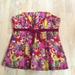 Anthropologie Tops | Nwt Anna Sui Babydoll Bow Floral Cami Sz 10 | Color: Pink/Yellow | Size: 10