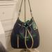Coach Bags | Coach Color Block Draw String Bucket Bag. | Color: Blue/Green | Size: Os