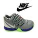 Nike Shoes | Nike Kyrie 5 Sneaker Shoe Toddler Boy Size 5c Gray Green Blue Red Aq2459-099 | Color: Gray/Green | Size: 5bb