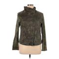 Marrakech Denim Jacket: Green Tortoise Jackets & Outerwear - Women's Size X-Large