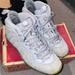 Nike Shoes | Nike Air Foamposite One Wolf Grey Suede Size 7y | Color: Gray/Silver | Size: 7