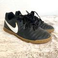Nike Shoes | Nike Tiempo X Rio Iv Black Indoor Soccer Sneakers | Color: Black/Gold | Size: 2b