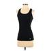 Under Armour Active Tank Top: Black Activewear - Women's Size Small