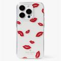 Kate Spade Cell Phones & Accessories | Kate Spade Lip Toss Printed Iphone 15 Pro Case | Color: Red | Size: Os