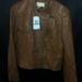 Michael Kors Jackets & Coats | Michael Kors Brown Leather Jacket | Color: Brown | Size: L