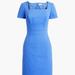 J. Crew Dresses | Nwt J Crew Women's Size 10 Tailored Sheath Dress In Blue | Color: Blue | Size: 10