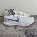 Nike Shoes | Nike Court React Vapor Nxt Shoes White Amethyst Wave Women's Size 6.5 | Color: White | Size: 6.5