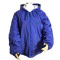 Nike Jackets & Coats | Nike Hooded Windbreaker Jacket Quilted Liningvintage Euc! | Color: Blue | Size: L