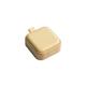 IJNHYTG Box Portable 4 Grids Pill Case First Aid Kit Mini Daily Pill Container Medicine Storage Box (Color : Yellow)