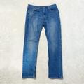 Levi's Jeans | Levi’s 502 Classic Blue Denim Straight Leg Jeans Size 36 | Color: Blue | Size: 36