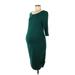 Old Navy Casual Dress - Midi: Green Dresses - Women's Size Medium Maternity