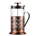 DSHIOP French Press Coffee Maker Stainless Steel Cafetiere Glass Jug, Stainless Steel Coffee Plunger, Manual Coffee Maker Finish, Coffee Press,-350ML (Size : 600ML)