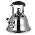 1 Pc Stainless Steel Kettle Stainless Steel teapot Loud Whistle Tea Pot Classic Tea Kettle Tea Kettle Stainless Steel Farmhouse Tea Kettle Whistling Iron teapot Electric Make Tea (