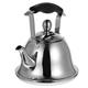 1 Pc Stainless Steel Kettle Stainless Steel teapot Loud Whistle Tea Pot Classic Tea Kettle Tea Kettle Stainless Steel Farmhouse Tea Kettle Whistling Iron teapot Electric Make Tea (