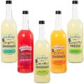 Hullabaloos Still Sweet Drink Pick N Mix - Choose From 5 Flavours | Citrus Lemonade, Elderflower Presse, Lime & Mint-Lemonade, Original-Lemonade, Raspberry-Lemonade Muffins Taste | Pack of 5 x 750ml