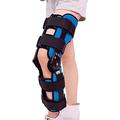 Knee ROM Brace Injury Orthosis Immobilizer, Adjustable Hinged Knee Brace Splint Stabilizer ROM Knee Support for ACL Arthritis Meniscus Tear Ligament Injury Leg Post-Op Fracture