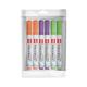Cello Whitemate Whiteboard Vivid Markers | Set of 6 Markers | 3 Assorted Ink Colours | Marker Pens with Easily Refillable and Erasable Ink | Writes Longer.