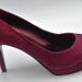 Nine West Shoes | Nine West Suede Platform Pumps | Color: Red | Size: 10