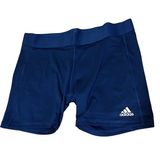 Adidas Shorts | Adidas Womens Plus Size 2x Blue Volleyball 4” Tights Shorts | Color: Blue | Size: 2xl