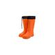 IJNHYTG rubbers Winter EVA Foam Cotton Rain Boots Non-slip Rain Boots Women's Warm Boots (Color : Orange, Size : 5.5 UK)