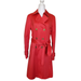 Coach Jackets & Coats | Coach Red Orange Double Breasted Belted Trench Coat | Color: Orange/Red | Size: S