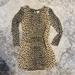 J. Crew Dresses | J.Crew Leopard Print Shift Dress | Color: Black/Tan | Size: 2