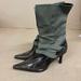 Nine West Shoes | Nine West Brown & Green Boots Size 7 Us | Color: Brown/Green | Size: 7