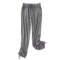 ORDOBO Women'S Pajama Bottoms - Classic Korean Style Spring Summer Solid Color Pajama Pantss Large Size With Drawstring Elastic Waist Cotton Homewear,Gray,Xl