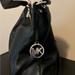 Michael Kors Bags | Gorgeous Michael Kors Convertible Shoulder Bag! | Color: Black/Silver | Size: Os