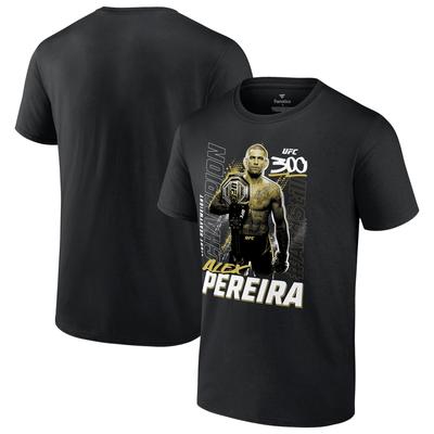 UFC 300 Alex Pereira T-Shirt - Schwarz - Herren Image