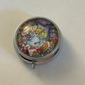 Disney Other | Disney Alice In Wonderland Pillbox Pill Container B49 | Color: Blue/Purple | Size: Os