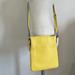 Coach Bags | Coach Legacy Leather Yellow Crossbody Purse | Color: Yellow | Size: Os