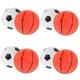 ibasenice 8 Pcs Inflatable Ball Toy Bounce Ball for Children Toys Bouncy Balls Soccer Toy Elasticity Jumping Ball Kick Balls for Grabbing Jump Ball Play Football Sports Ball Pvc