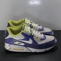 Nike Shoes | Nike Air Max 90 Low Size 8 Mens 007401 Navy Blue White Yellow Casual Sneakers | Color: Blue | Size: 8