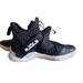 Nike Shoes | Nike Lebron Shoes Soldier 12 Xii Mens Size 7 Black Zoom Basketball Sneakers | Color: Black/White | Size: 7