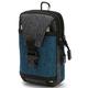 VOSMII Bumbag Men Phone Card Holder Casual Canvas Patchwork Travel Waterproof Zipper Waist Bag Multifunctional Men Waist Bag (Color : Blue)