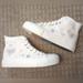American Eagle Outfitters Shoes | American Eagle Outfitters High Top Pride Sneakers | Color: White | Size: 6