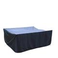 Garden Furniture Covers Patio Garden Furniture Cover Waterproof Outdoor Rain And Snow Chair Cover Sofa Table And Chair Cover (Color : Black, Size : 220x220x85cm)