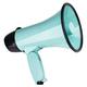 GaRcan Megaphones Portable Megaphone Speaker 25 Watt Handheld Megaphone Speaker Bullhorn with Built-in Siren Voice Recorder PA Bullhorn for Outdoor Handheld Microphone Amplifiers (Color : B) (B)