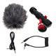 1pc Phone Equipment for Camera DSLR Desktop Mini Gaming Stand Windscreen Video Microphone Meeting Deadcat Professional Noise-Cancelling Tool and with Smartphone Supply Digital Stands