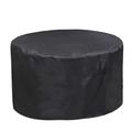 Garden Furniture Covers Garden Furniture Cover 210D Round Outdoor Garden Table Cover Patio Furniture Cover Waterproof Heavy Duty Oxford Protection Wind (Color : 244X59CM)