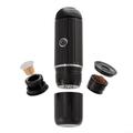 Portable Coffee Maker, Coffee Capsules Espresso Machine USB Coffee Heating Extraction Semi-Automatic Concentrated Capsule Car Coffee Maker for Car Coffee Maker(Black)